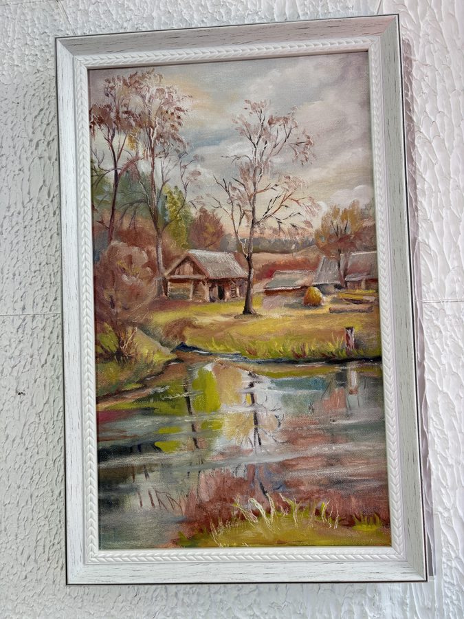 Слобідка Маліївецька, 30×50 см — картина ручної роботи Олега Башлія